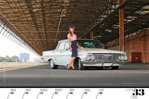 Календарь Girls & Legendary US-Cars 2019 года