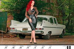 Календарь Girls & Legendary US-Cars 2019 года