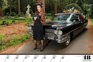 Календарь Girls & Legendary US-Cars 2019 года