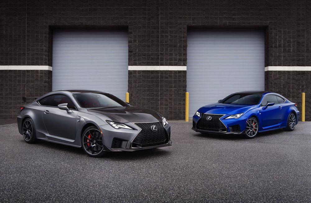 Купе Lexus RC F обновили до трековой версии и сделали мощнее