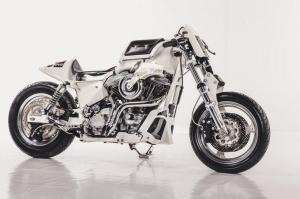 1997 Harley-Davidson Super Glide Brut Voorut by Nico Naeye