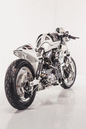 1997 Harley-Davidson Super Glide Brut Voorut by Nico Naeye