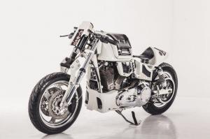1997 Harley-Davidson Super Glide Brut Voorut by Nico Naeye