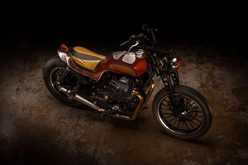 Новый кастом Morning Glory на основе Moto Guzzi V9 Roamer