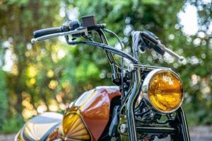 2018 Moto Guzzi V9 Roamer Morning Glory by Revival Cycles