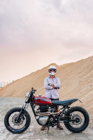 2000 Kawasaki W650 by Schlachtwerk