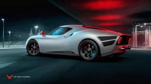 2019 Alfa Romeo 4C Nivola by Ugur Sahin Design