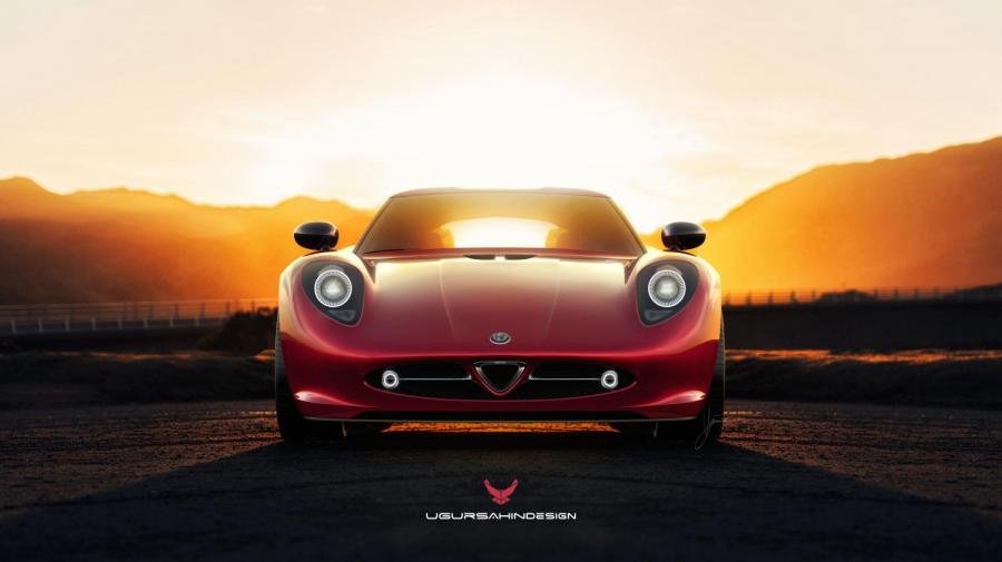 Голландское ателье переделало Alfa Romeo 4C в гоночный ретромобиль