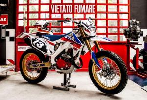 2011 Honda CRF450 Urban Flat Tracker XL Tribute by Meccanica Serrao d’Aquino