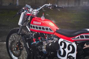 1977 Yamaha TZ750D by Brad Peterson