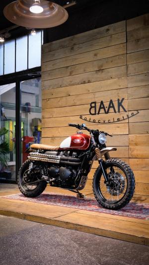 2018 Triumph Scrambler 900 by BAAK Motocyclettes