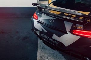 2019 Mercedes-AMG GT R Urban Camo And Yellow Wrap by Fostla.de