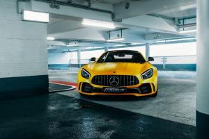 2019 Mercedes-AMG GT R Urban Camo And Yellow Wrap by Fostla.de