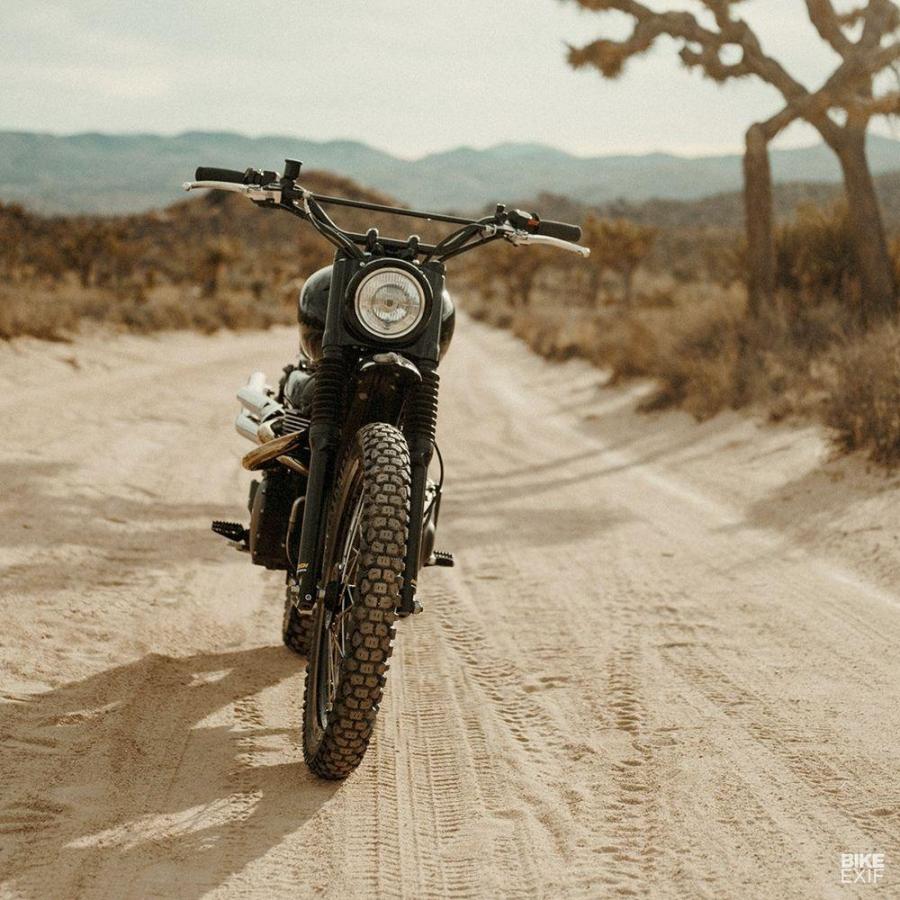 Бен Гис: кастом Triumph Scrambler