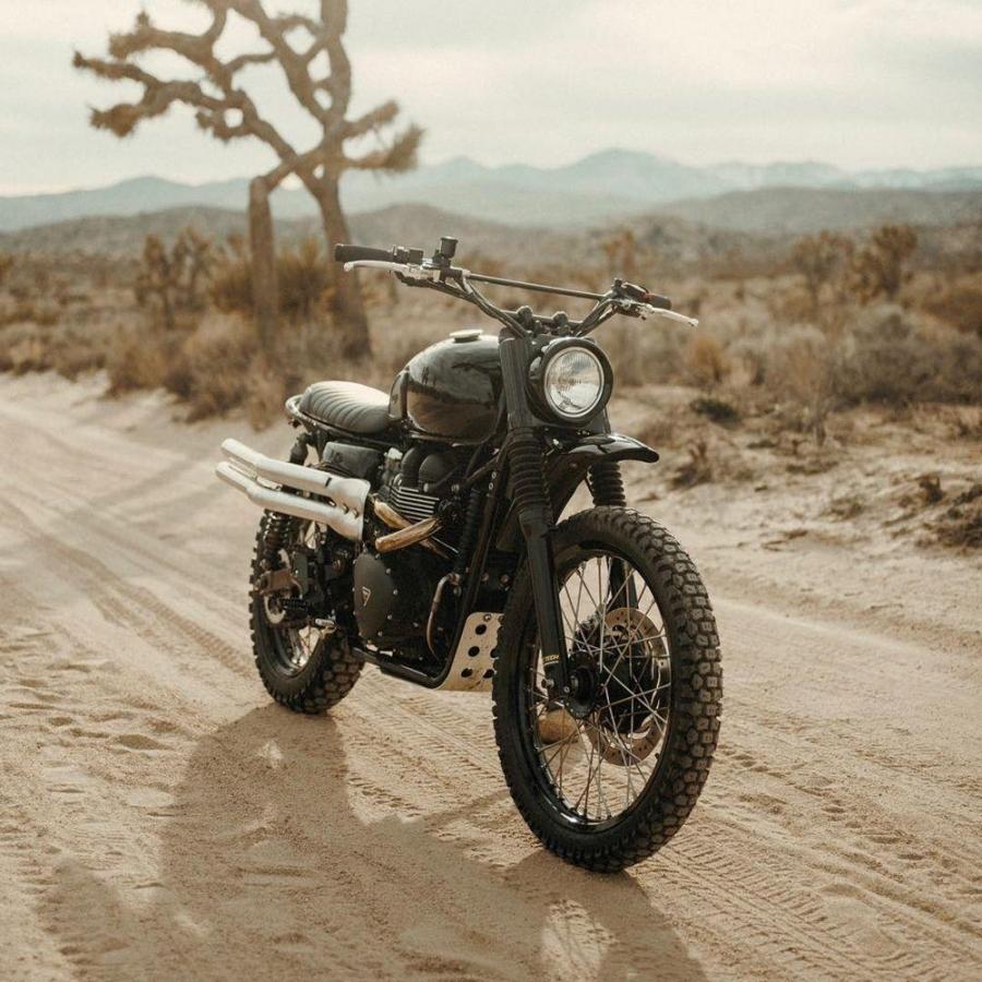 Бен Гис: кастом Triumph Scrambler