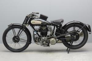 Ретро мотоцикл AJS M10 1929 года