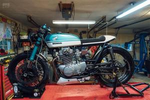 1972 Honda CB360 by Merlin Cycleworks