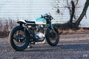 1972 Honda CB360 by Merlin Cycleworks