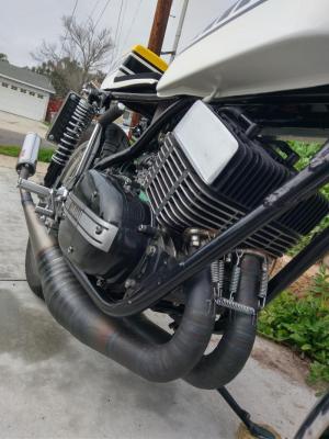 1971 Yamaha R5 by Zanutto Engineering