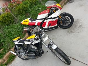 1971 Yamaha R5 by Zanutto Engineering