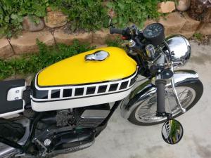 1971 Yamaha R5 by Zanutto Engineering