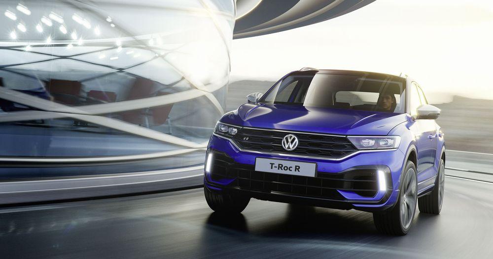 Внедорожник Volkswagen T-Roc оборудовали двигателем от Golf R