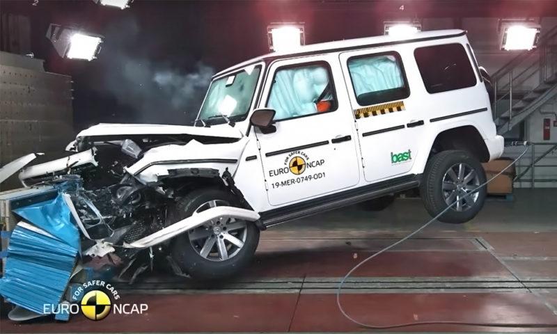 Комитет Euro NCAP протестировал Mercedes-Benz G-Class нового поколения в краш-тестах