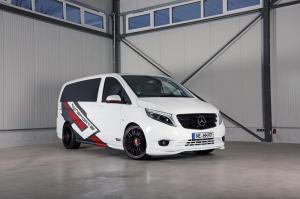 2019 Mercedes-Benz Vito 119 Mixto White Sport Van by Hartmann and Vansports.de