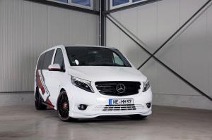 2019 Mercedes-Benz Vito 119 Mixto White Sport Van by Hartmann and Vansports.de