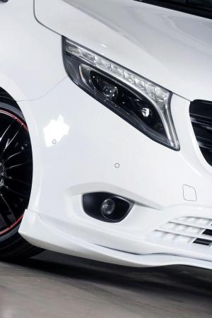 2019 Mercedes-Benz Vito 119 Mixto White Sport Van by Hartmann and Vansports.de