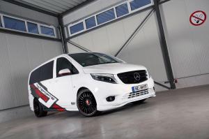 2019 Mercedes-Benz Vito 119 Mixto White Sport Van by Hartmann and Vansports.de