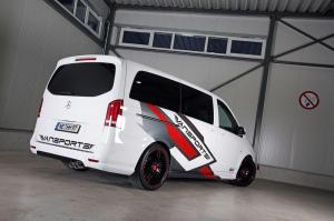 2019 Mercedes-Benz Vito 119 Mixto White Sport Van by Hartmann and Vansports.de