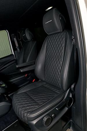 2019 Mercedes-Benz Vito 119 Mixto White Sport Van by Hartmann and Vansports.de