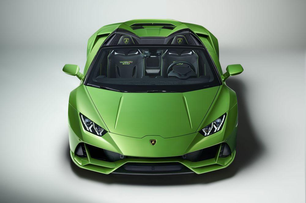 Открытая версия Lamborghini Huracan Evo Spyder