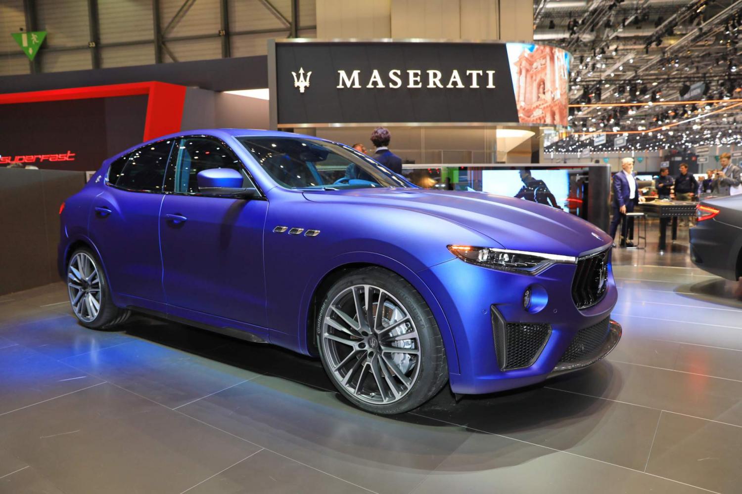Maserati покажет на Женевском автосалоне специальную версию Levante Trofeo