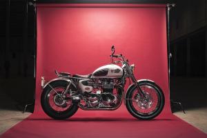 2008 Triumph Bonneville #43 Ruby by Tamarit Motorcycles