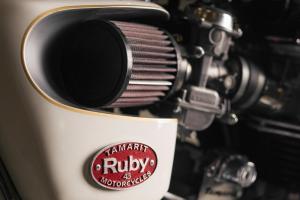 2008 Triumph Bonneville #43 Ruby by Tamarit Motorcycles