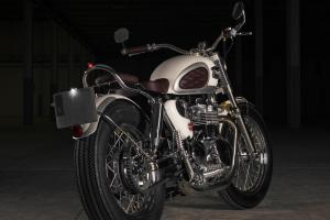 2008 Triumph Bonneville #43 Ruby by Tamarit Motorcycles