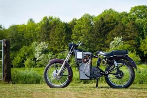 1961 Royal Enfield Charging Bullet by Fred Spaven