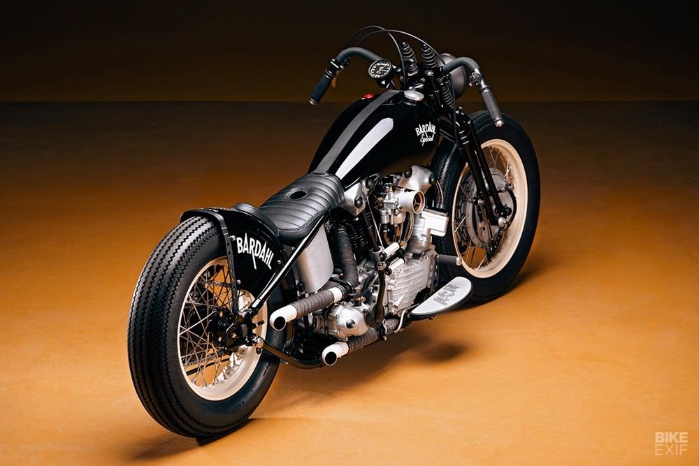 Кастом от Ash Kustoms: стилизованный Harley-Davidson Panhead 1948 года
