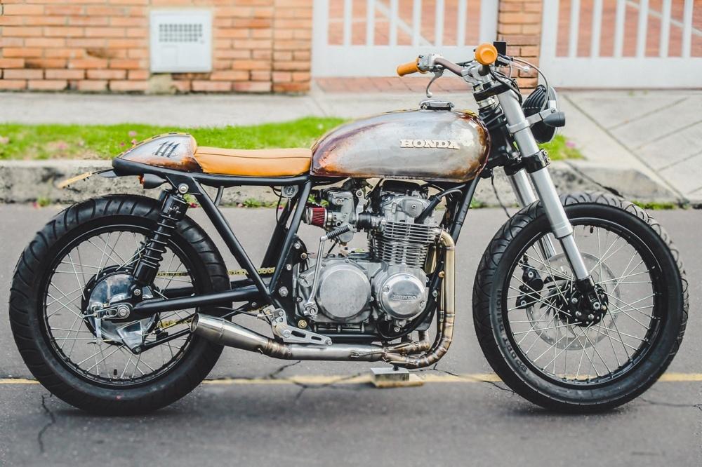 Брэт-трекер Honda CB500 от колумбийский мастеров Pasquale Motors