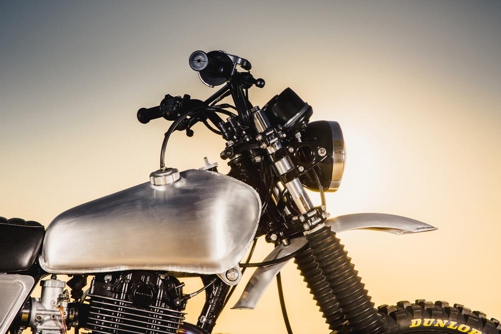 Скремблер Yamaha XT500: кастомайзинг от калифорнийской Ride Custom