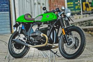 Кафе-рейсер на базе BMW R80RT от британской Side Rock Cycles