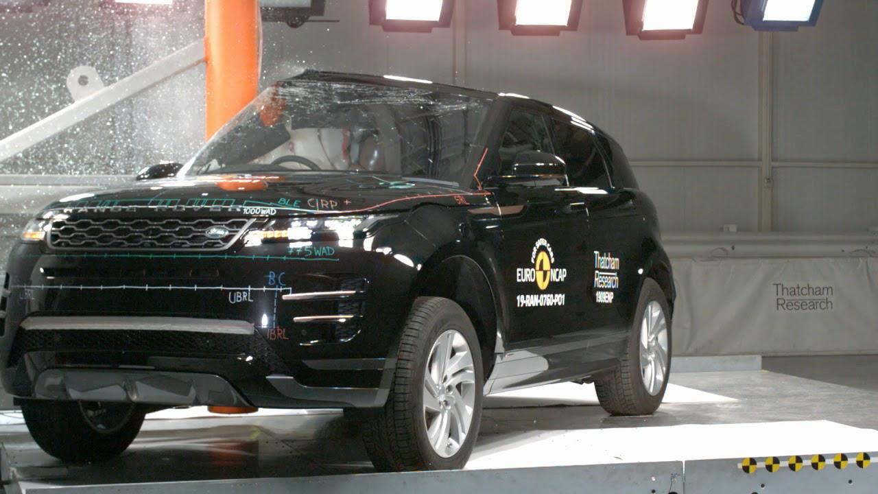 Европейская организация Euro NCAP разбила в испытаниях новый Range Rover Evoque