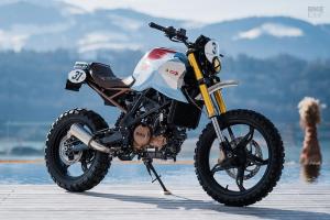 Швейцарская мастерская VTR Customs исполнила кастом BMW G310GS