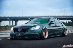 Mercedes-Bens S-Class Emerald Green Metallic by Brabus & Master Club 2019 года