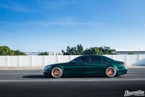 Mercedes-Bens S-Class Emerald Green Metallic by Brabus & Master Club 2019 года