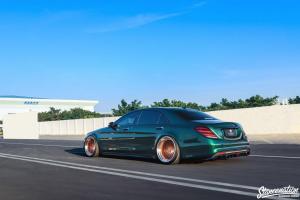 Mercedes-Bens S-Class Emerald Green Metallic by Brabus & Master Club 2019 года