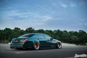 Mercedes-Bens S-Class Emerald Green Metallic by Brabus & Master Club 2019 года