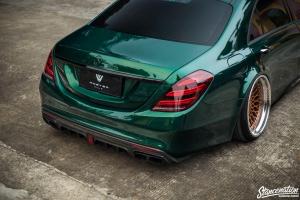 Mercedes-Bens S-Class Emerald Green Metallic by Brabus & Master Club 2019 года